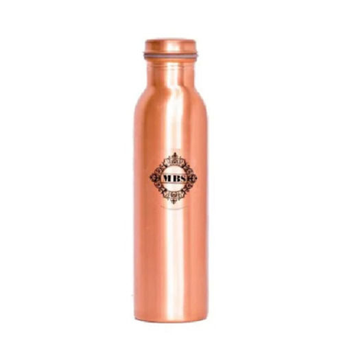 Portable And Offset Printed Round Copper Bottle - 1000Ml Capacity: 1000 Milliliter (Ml)