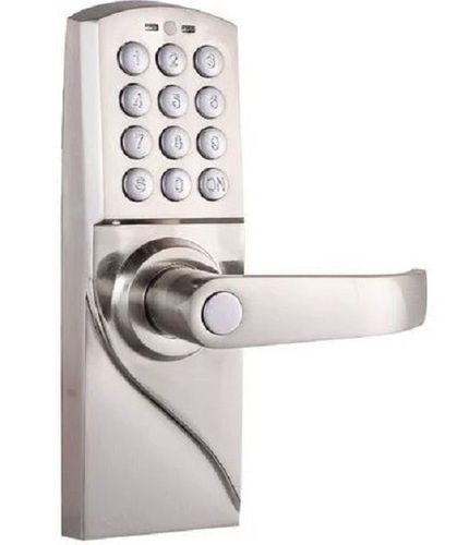 Grey Stainless Steel Password System Electric Door Lock For Commercial Use