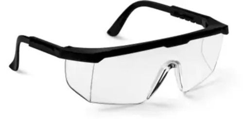 Transparent Polycarbonate Plastic Safety Goggle For Eye Protection Dimension(L*W*H): 15X13X8  Centimeter (Cm)