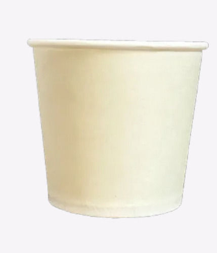 D 100Ml Use And Throw Plain White Paper Cup For Event And Party