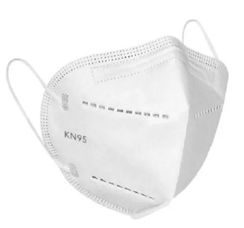 White 120 X 50 X 30 Mm Size Non Woven Disposable N95 Mask For Wearing