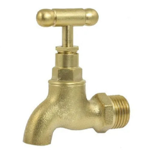 14 X 9 X 5 Cm Corrosion Resistance Wall Mounted Satin Finish Brass Water Tap