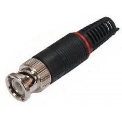 Black 15 X 10.1 X 1.5 Cm Bnc Connector For Cctv Camera