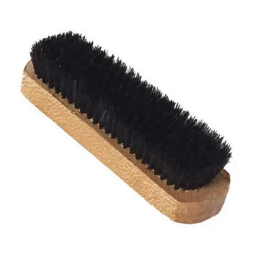 16x5x4.5 Centimeters Eco Friendly Rectangular Wooden And PP Polishing Shoe Brush