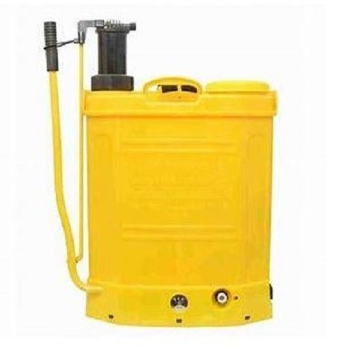 Yellow 20 Liter Capacity Agricultural Use Plastic Sprayer Pump