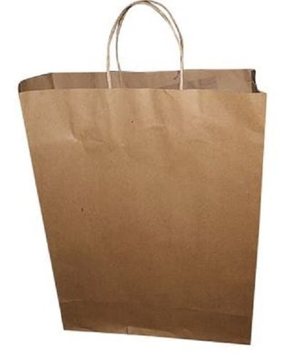 20 X 18 X 19 Inches Plain Eco Friendly Paper Bag For Shooping Capacity: 5 Kg/Hr