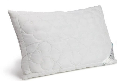 White 27 X 17 Inches 210 Gram Woven Plain Dyed Soft Cotton Quilted Pillow 