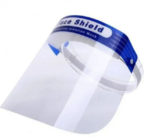 48 X 10 Cm Plastic Single Layer Non-Disposable Safety Face Shield For Construction