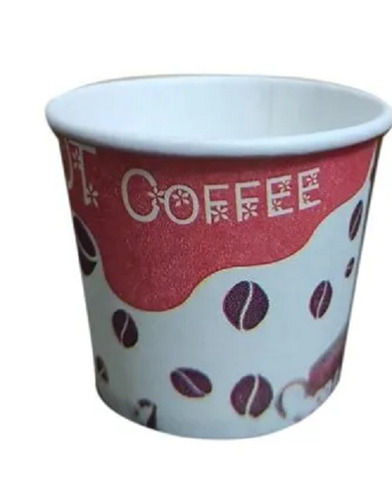 White And Pink 50Ml Printed Paper Cups Used For A Small Event Office Party Conference