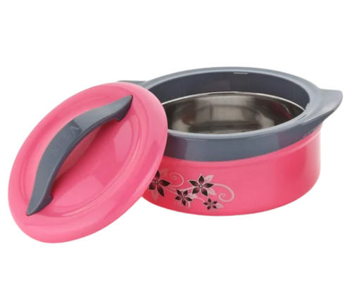 Durable 8X12 Inches And 10 Mm Thick Round Steel And Plastic Casserole 