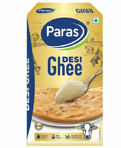 Cow Milk Pure Desi Ghee 500g Pack with 15% Fat Content