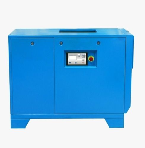 Blue Electric Semi Automatic High Pressure Plant Air Compressor