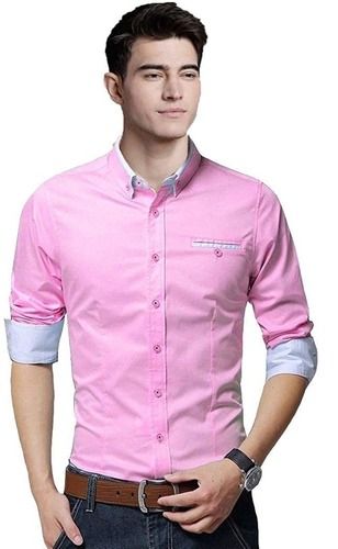 Mens Regular Fit Full Sleeves Soft Skin Friendly Cotton Casual Shirt Age Group: 18 To 35