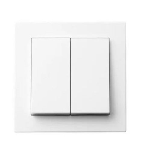 White Plastic Ip65 Modular Switches For Home And Office 