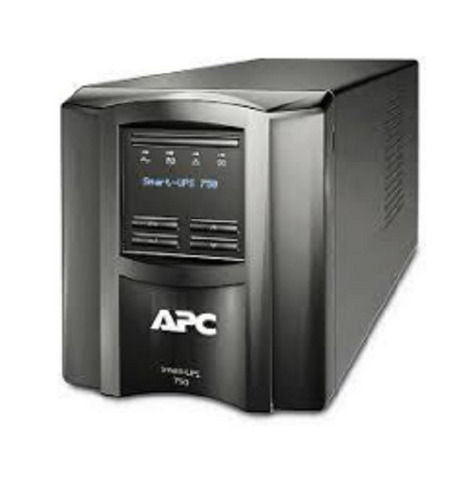 Black Rectangular Short Circuit Single Phase Online Ups For Power Backup