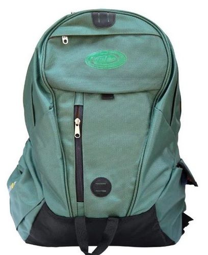 Green Style Patch Handle High Quality Nylon Fabric Backpack