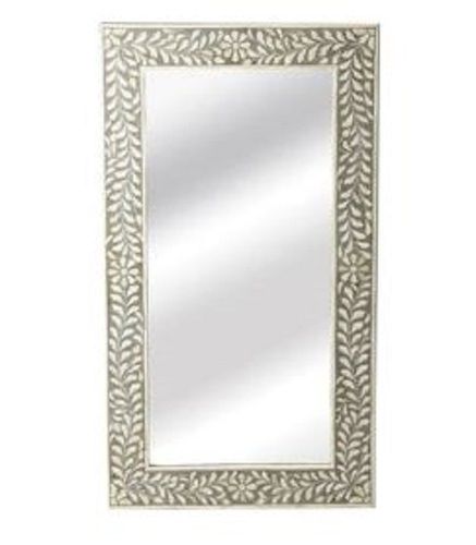 18 X 15 X 17 Inch Size Lightweight Rectangular Mirror Frame For Home Design: Plain