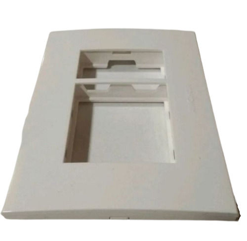 200X80Mm Glossy Finish Polycarbonate Wall Switch Plate Application: Home And Industry