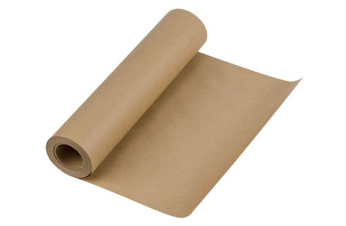 Brown 30 Inches Width Offset Printing Plain Kraft Liner Paper Roll