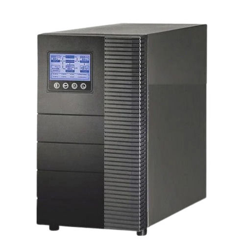 Black 5000 Watt 220 Voltage 50 Hertz Three Phase Online Ups For Power Source