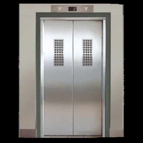 8 Feet Rectangular Corrosion Resistance Polish Finished Stainless Steel Automatic Door Lift   Car Dimension: Na