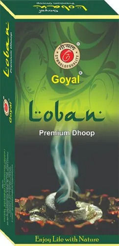 Aromatic Religious Incense Hard Round Non Stick Loban Premium Dhoop