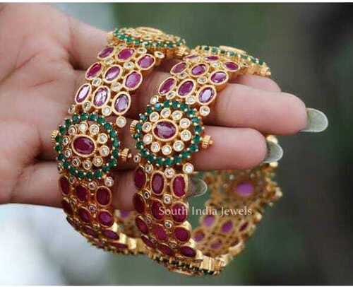 Artificial Gold Ladies Kada For Gift Purpose And Party Wear Gender: Women