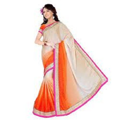 Bollywood Style Fancy Designer Saree With Stone Work And Attractive Colour Combination Suitable For All Seasons