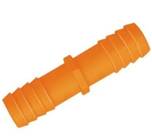 Orange Corrosion Free Lightweight Round Rigid Hardness Pvc Plastic Joint