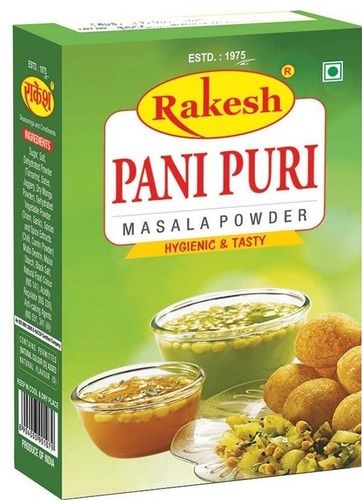 Brown Hygienic Tasty Fried And Dried Pani Puri Masala Powder