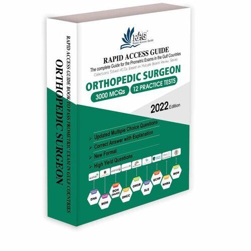 Orthopedic Surgeons Prometric Exam Questions 2022 Edition MCQ Book