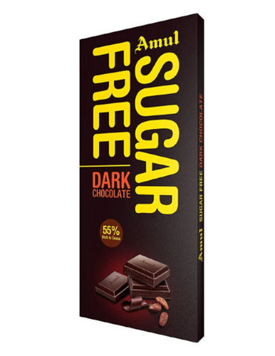 Brown Sugar Free Bittersweet Taste Dark Chocolate, Pack Of 150 Gram 