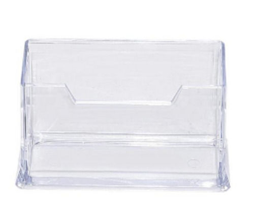 Transparent Pvc Plastic Acrylic Card Holder for Domestic - 5 X 4 Inches