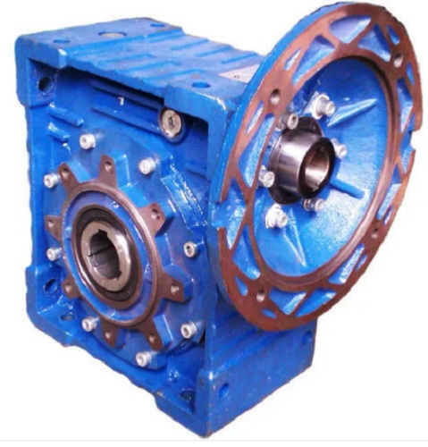 Blue  5.5 Kw 3*1.5*3 Foot Die Casting 120Rpm Hollow Shaft Gear Box For Industry