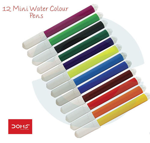 Buy Doms 12 Color Sketch Pens Small online  ShaanStationerycom  School   Office Supplies Online India