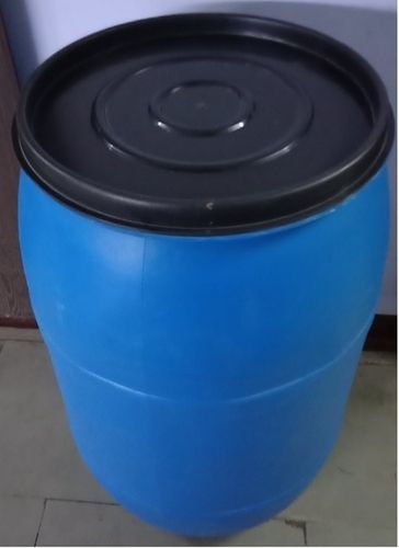 200 To 250 Liter Blue Hdpe Plastic Drum For Chemical Storage