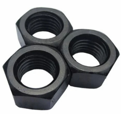 Black 20Mm Hexagonal Head Galvanized Iron High Tensile Nut