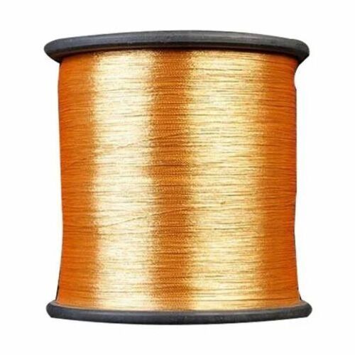 Low Shrinkage 220 Meters High Tenacity Shinny Metallic Nylon Kasab Zari Thread