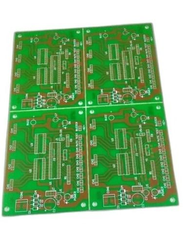 220 Volt 1.5 Mm Thick Rectangular Single Sided Electric Circuit Boards Base Material: Alumunium