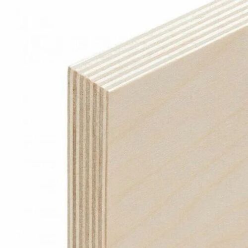 5% Moisture Matte Finished Environmental Friendly 7 Ply Birch Plywood Density: 500 Kilogram Per Cubic Meter (Kg/M3)