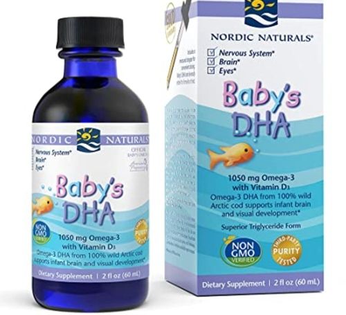 Baby'S Dha 1050 Mg Omega-3 With Vitamin D3 Drop Medicine Dietary Supplement Application: Industrial And Outdoor