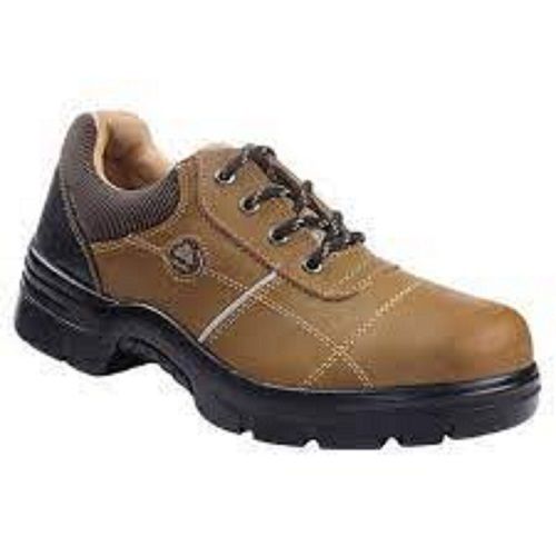 Bata Brown Safety Shoes