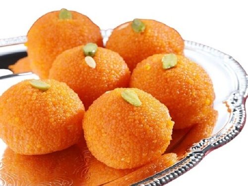 Tasty Delicious Sweet Taste Soft Texture A Grade Edible Healthy Round Laddu