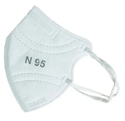 Anti Pollution Breathable Skin Friendly Non-Woven Disposable N95 Face Mask With Ear Loops