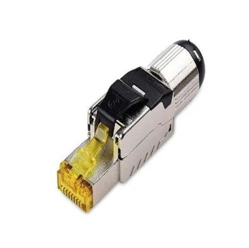 Reliable Hard Metal Tool Free Shielded Rj45 Cat 8 For Telecommunication  Application: Telecom / Communication