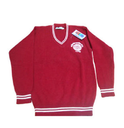 Washable And Comfortable Woolen School Sweater For Unisex Use Age Group: 15