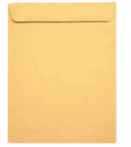 10x14 Inches 0.5 Mm Thick Rectangular Plain Kraft Paper Photo Envelope