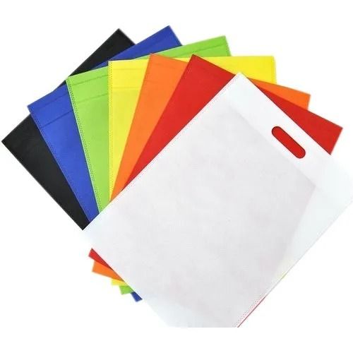 12x14x5 Inch Gift Bag With Offset Printing Non Woven D Cut Bags