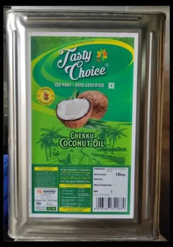 15kg Tin Packing 100% Pure Cold Press Chekku Coconut Oil