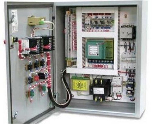 230 Volt 3 Mm Thick Galvanized Steel Electric Control Panel Frequency (Mhz): 50 Hertz (Hz)